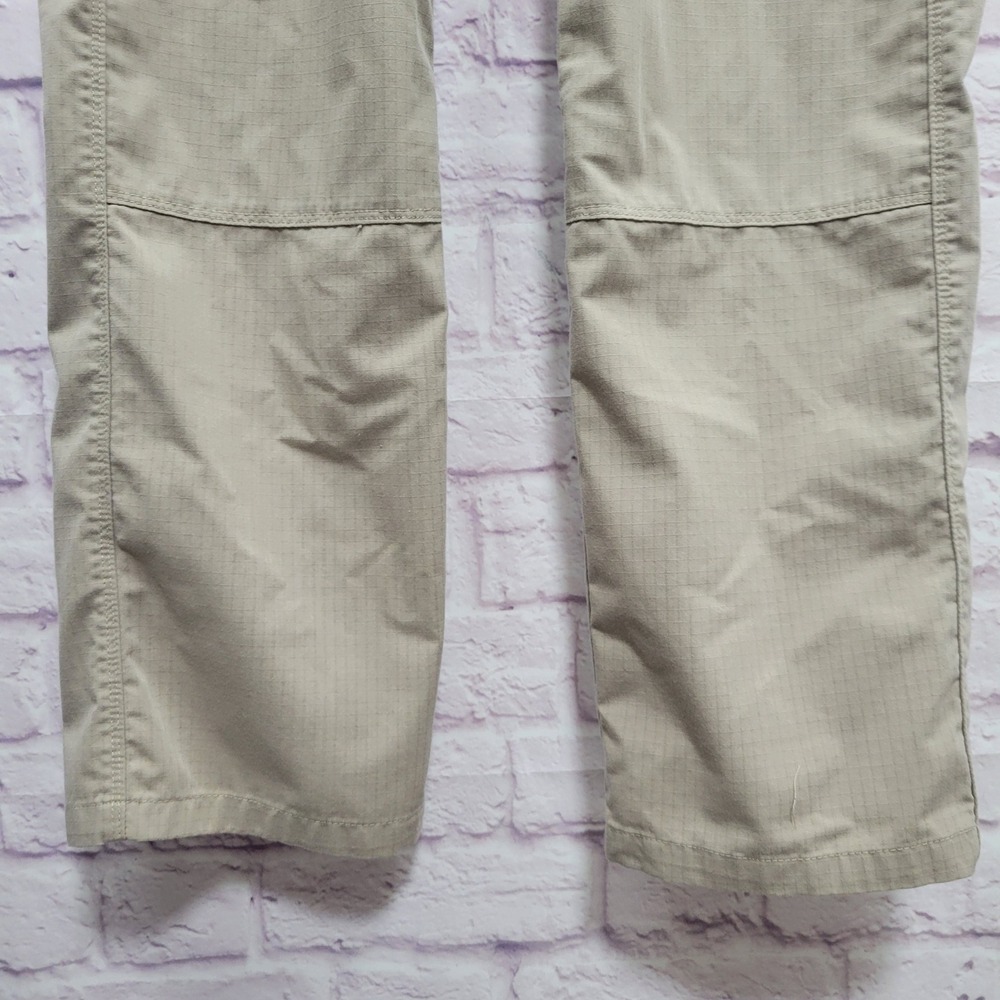5.11 Tactical Cargo Pants Womens 12 Long Tan Ripstop Gorpcore Techwear Combat - Picture 6 of 9